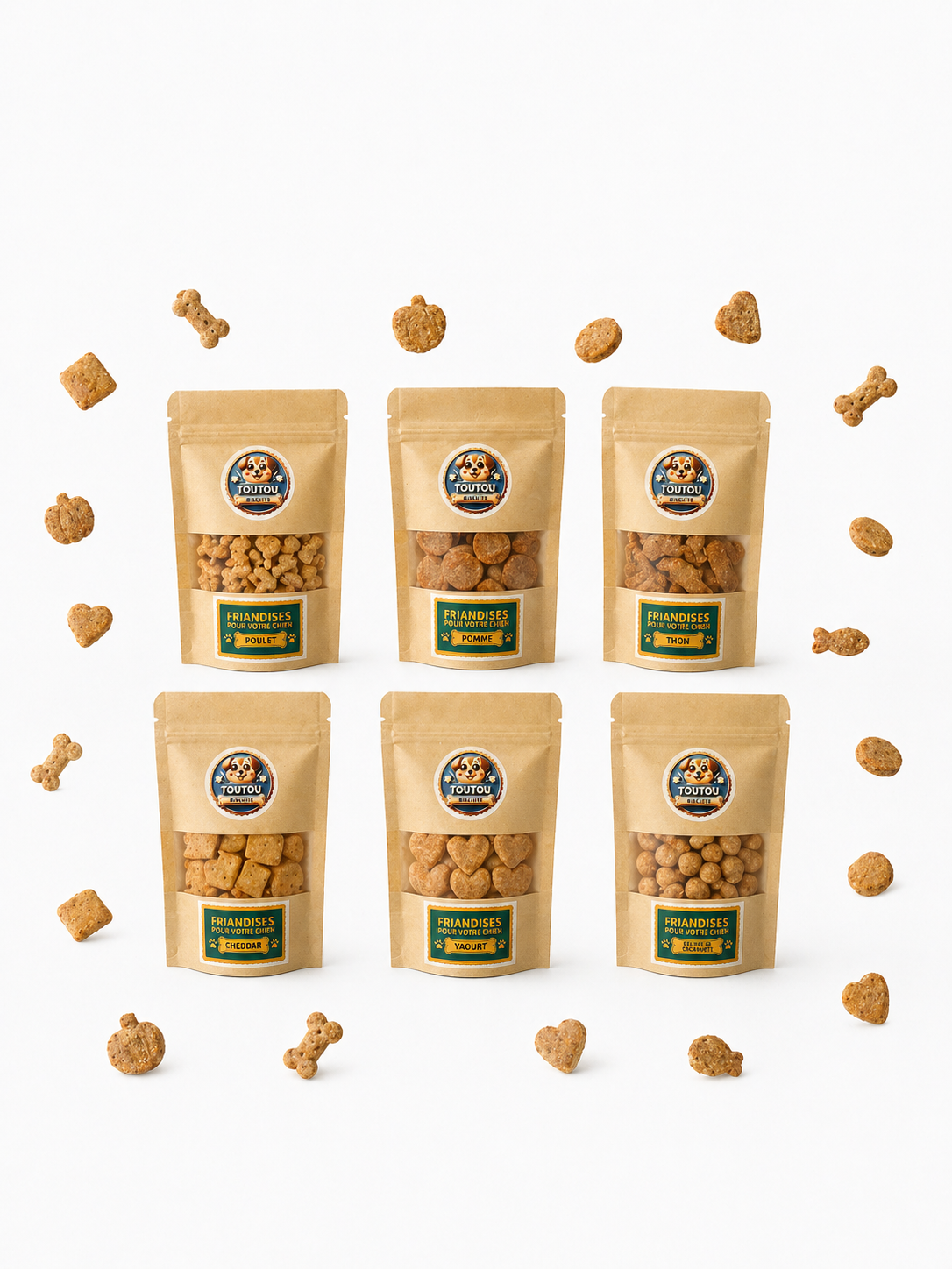 Pack découverte 6 x 20g