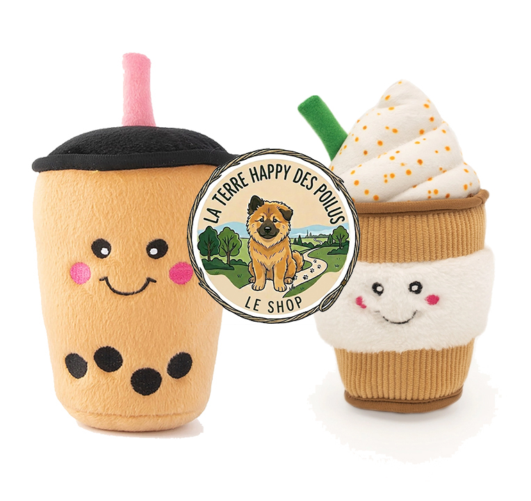 Zippy Paws - Boba Milk Tea ou Pupuccino